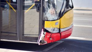 Damaged Bus